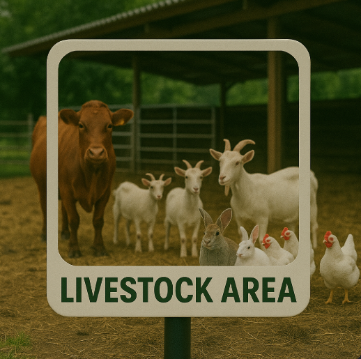 Livestock Area